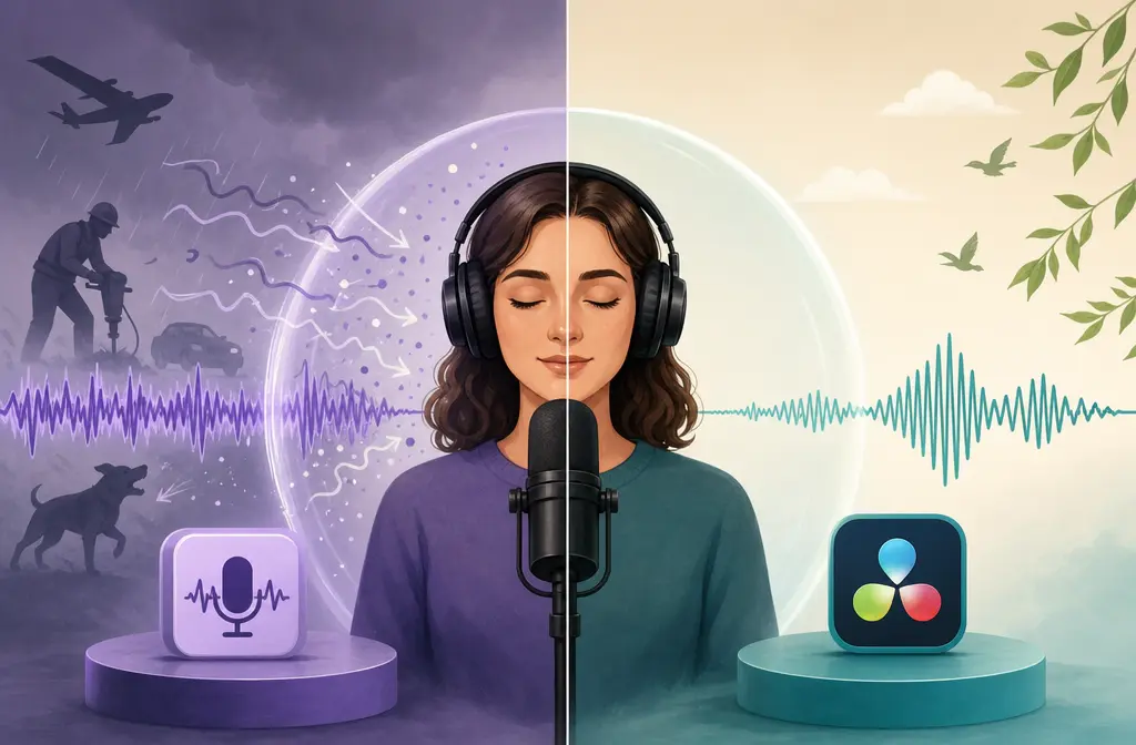 Adobe Podcast vs Davinci Resolve Voice Isolation