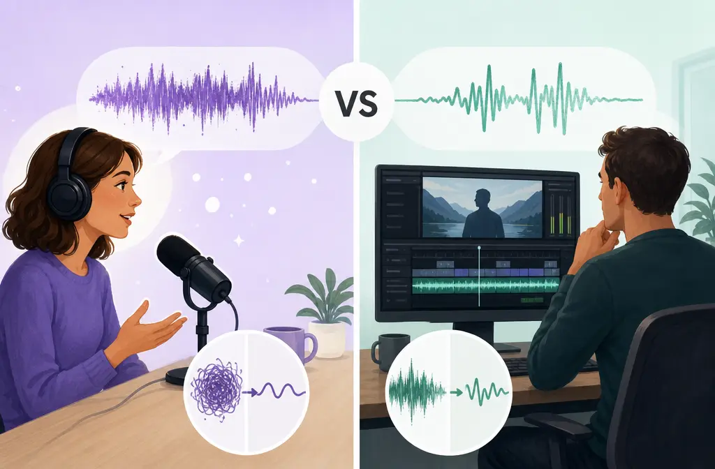 Adobe Podcast vs Premiere Pro Enhance Speech