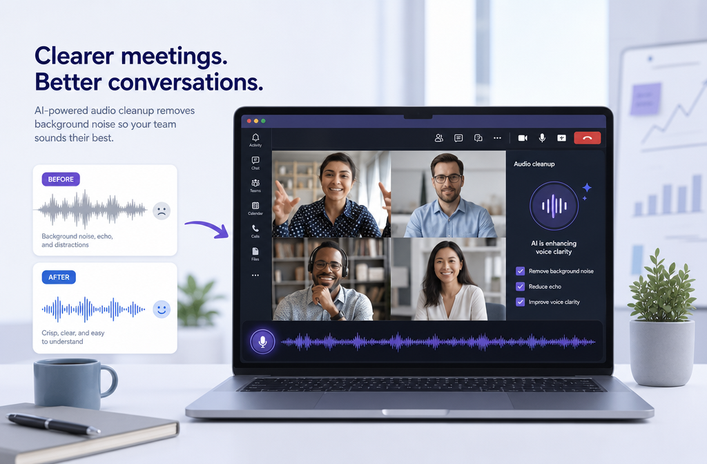How to Clean Up Microsoft Teams Recording Audio Online: Fix Echo, Fan Noise, and Tinny Calls Without a DAW