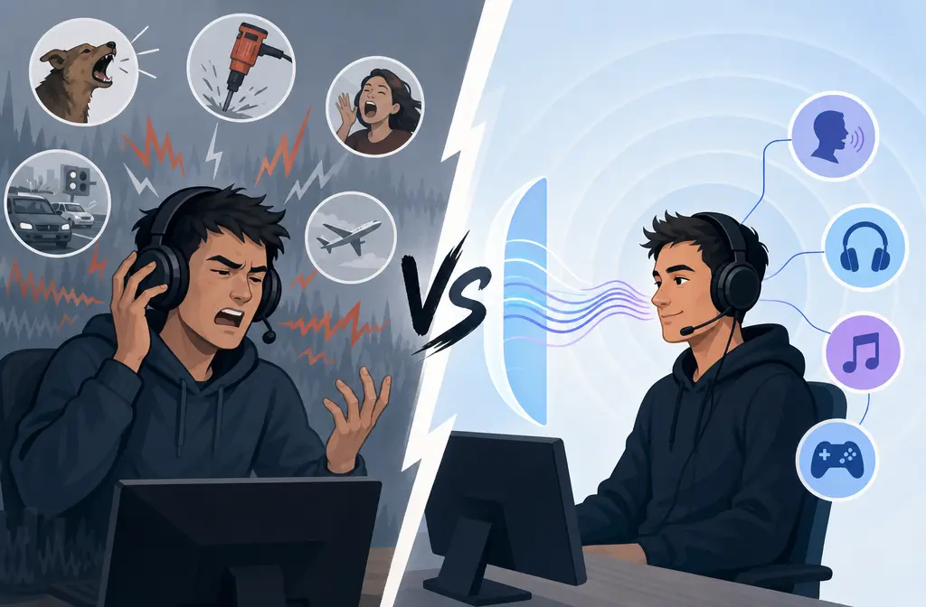 Krisp vs Steelseries Sonar