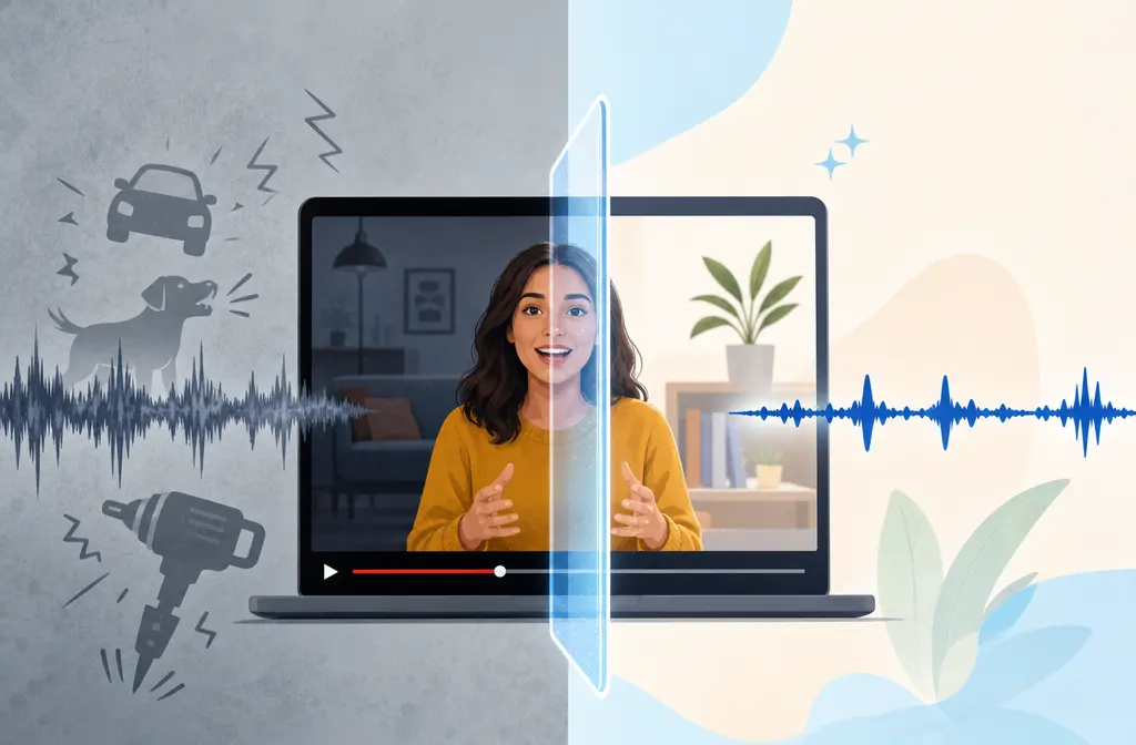 Remove Background Noise from YouTube Video