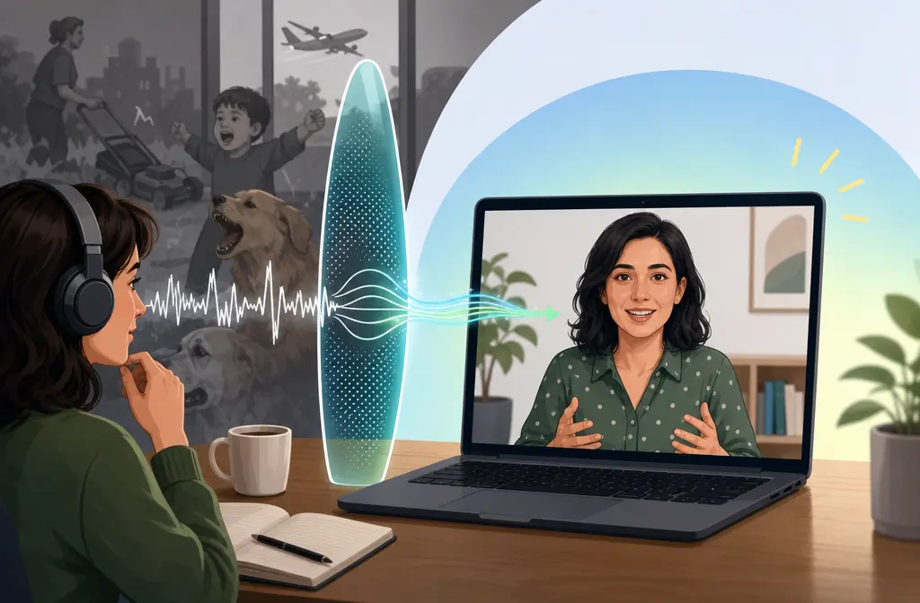 Remove Background Noise in Google Meet