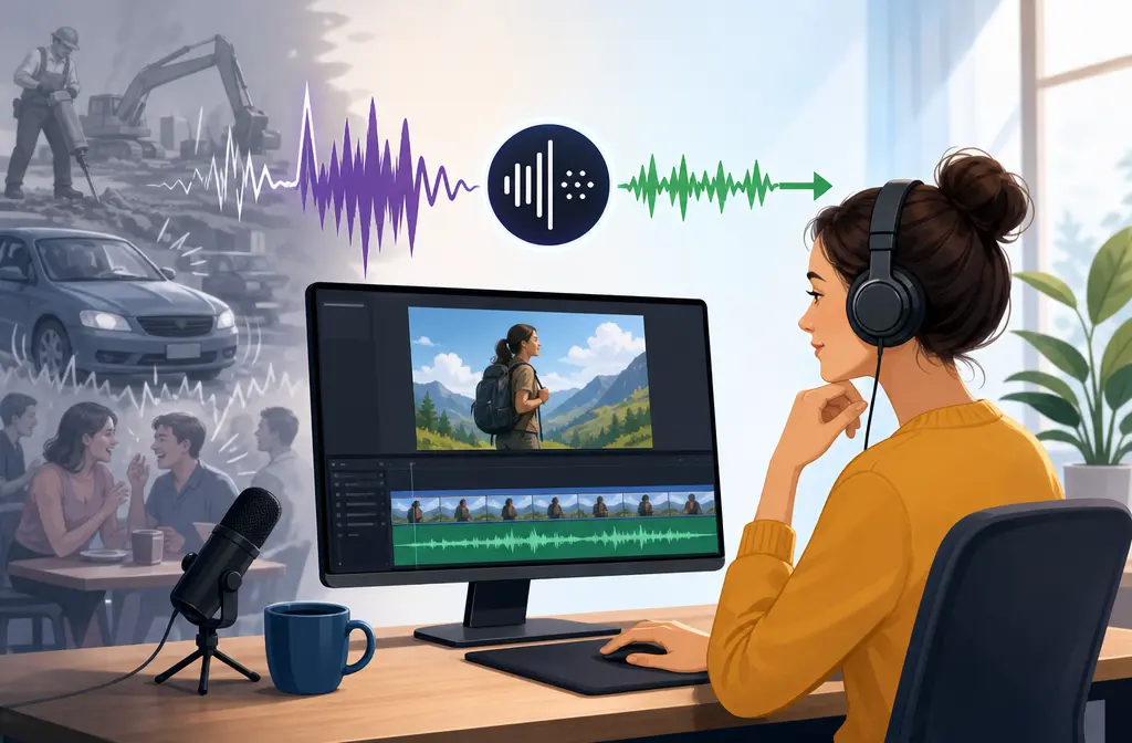 Remove Background Noise in Premiere Elements