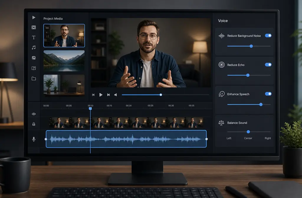 How to Remove Background Noise in Premiere Rush: Desktop Steps, Mobile Limits, and When to Clean the Exported File Online