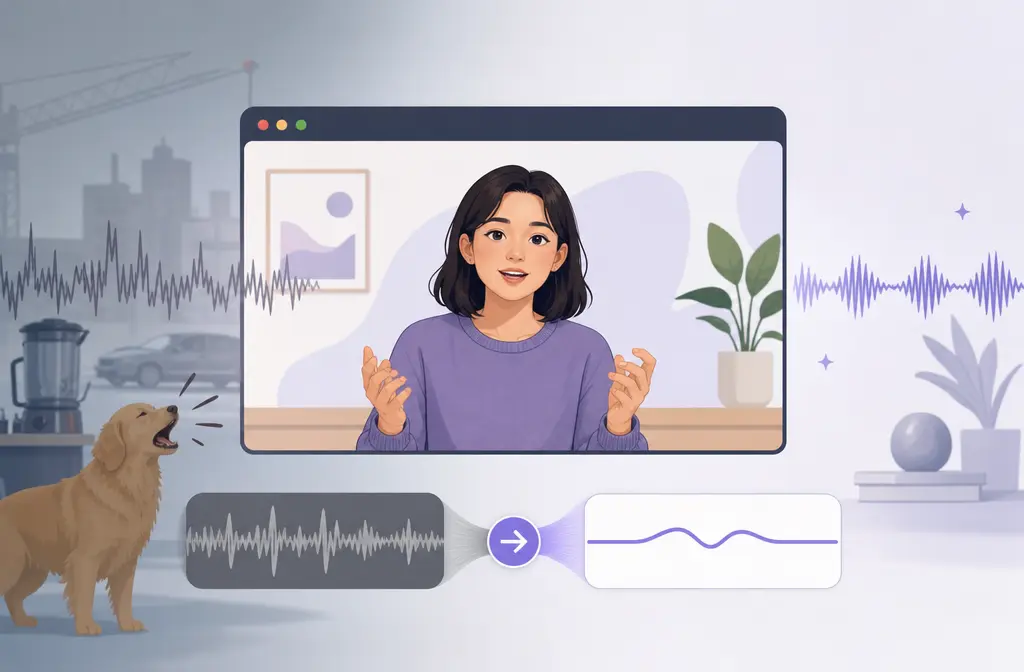 Remove Background Noise in Screen Studio