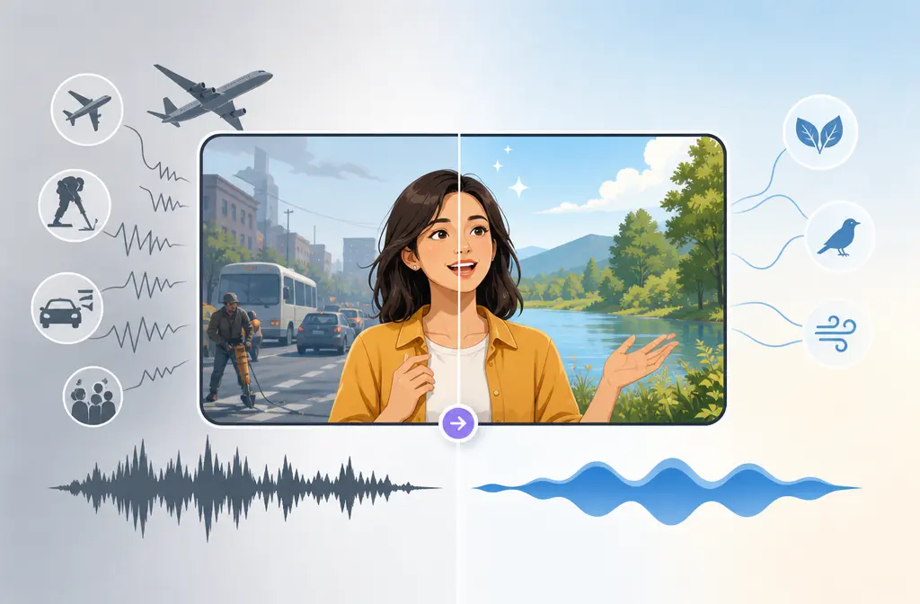 Remove Background Noise in Vn Video Editor