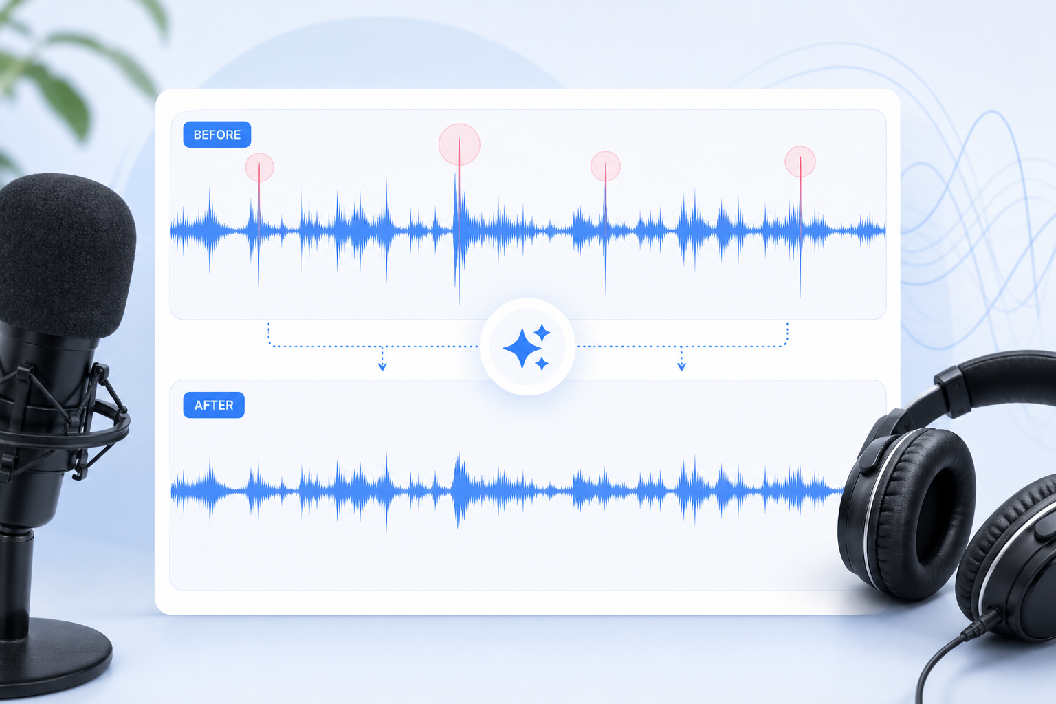 How to Remove Mouth Clicks from Audio Online: Fix Lip Smacks, Saliva Clicks, and Pops