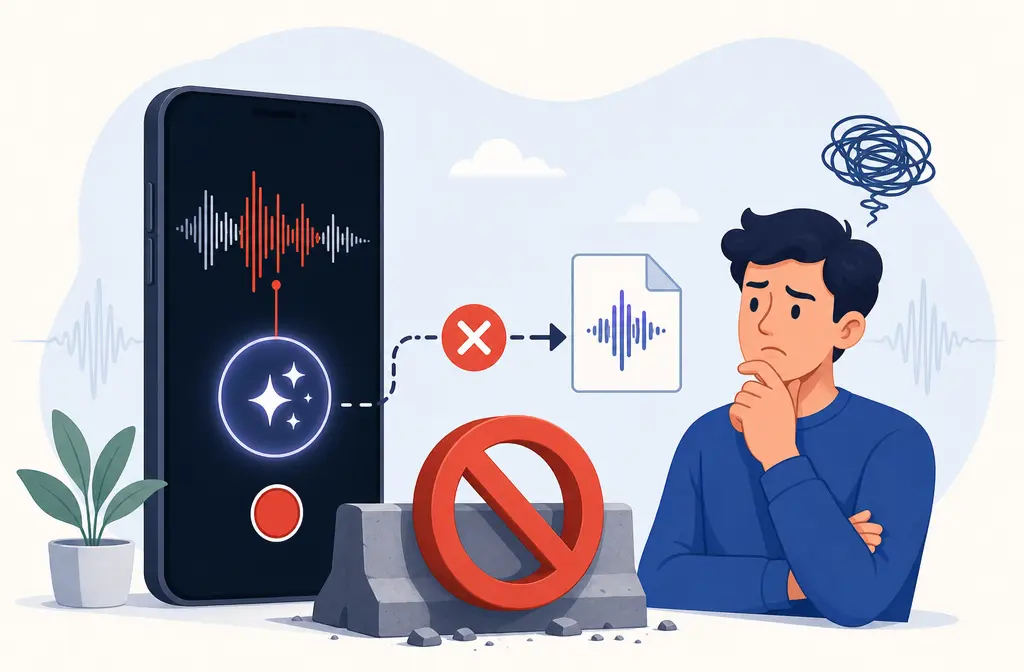 Voice Memos Enhanced Audio Not Exporting